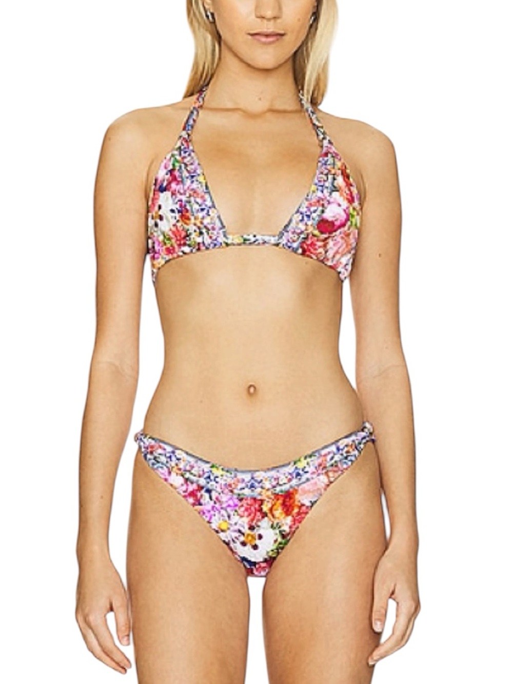 NWT Camilla Dutch Is Life Floral Print Bikini - Sz L